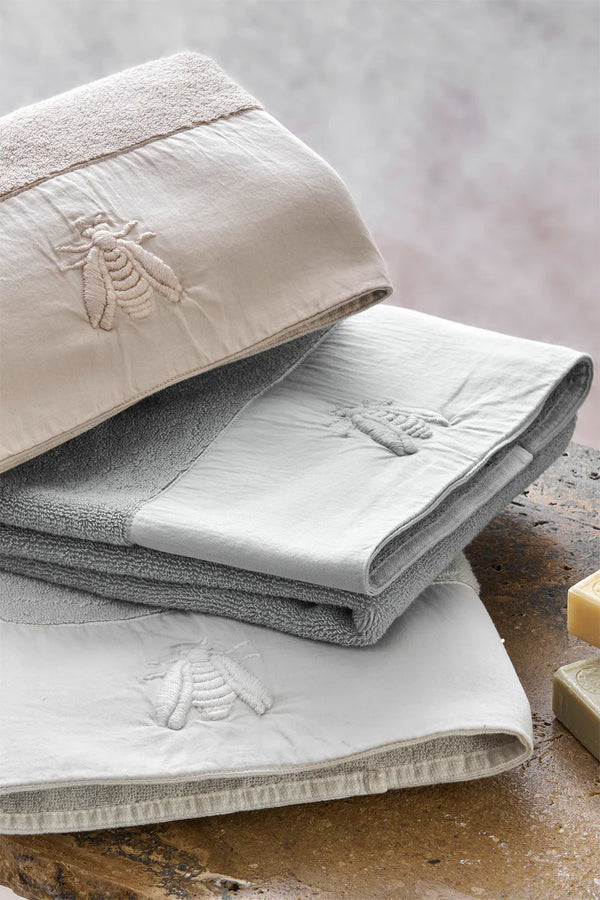 Abeille Merveille Embroidered Bee Towel Set
