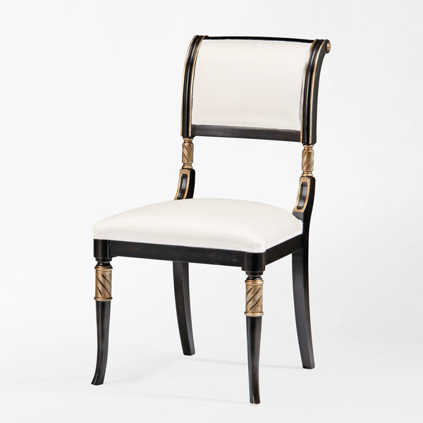 Alessa Black Wood Chair