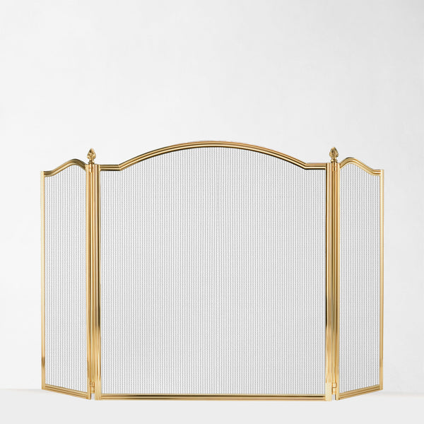 Giulia Brass Fire Screen