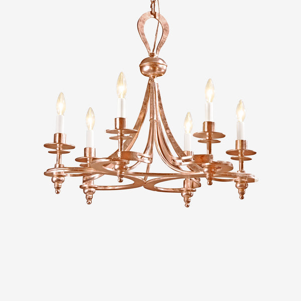 Antonio Copper Chandelier